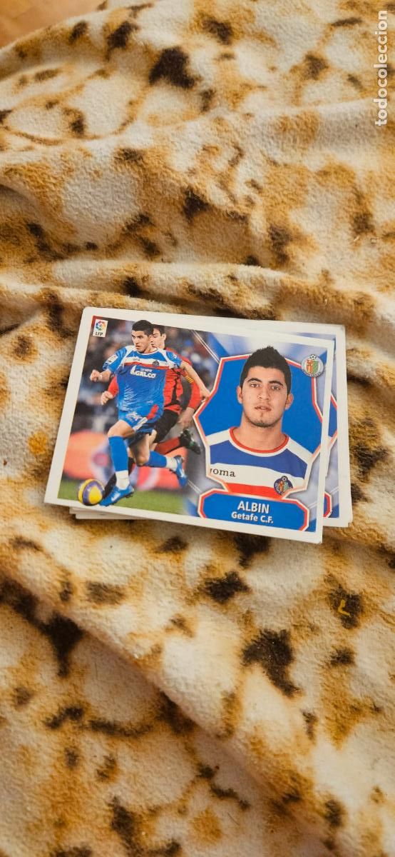 Cromos de f&uacute;tbol: este albin getafe 08 09 2008 2009 este sin pegar - Foto 1