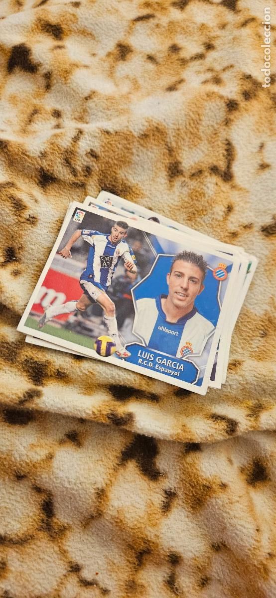 Cromos de Futebol: luis garcia espa&ntilde;ol este 08 09 2008 2009 este sin pegar