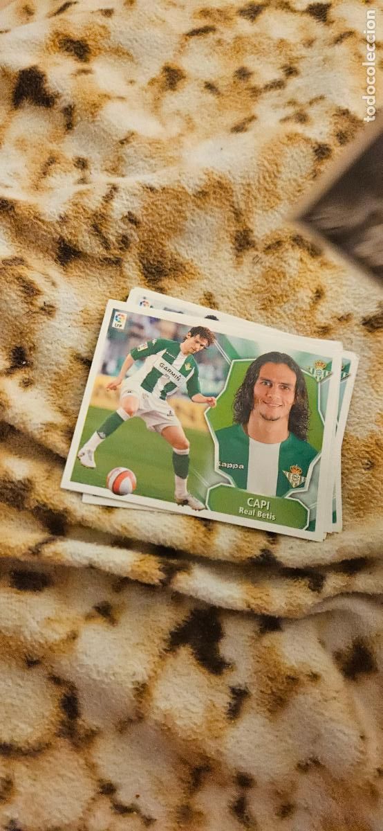 Figurine di Calcio: capi betis este 08 09 2008 2009 este sin pegar