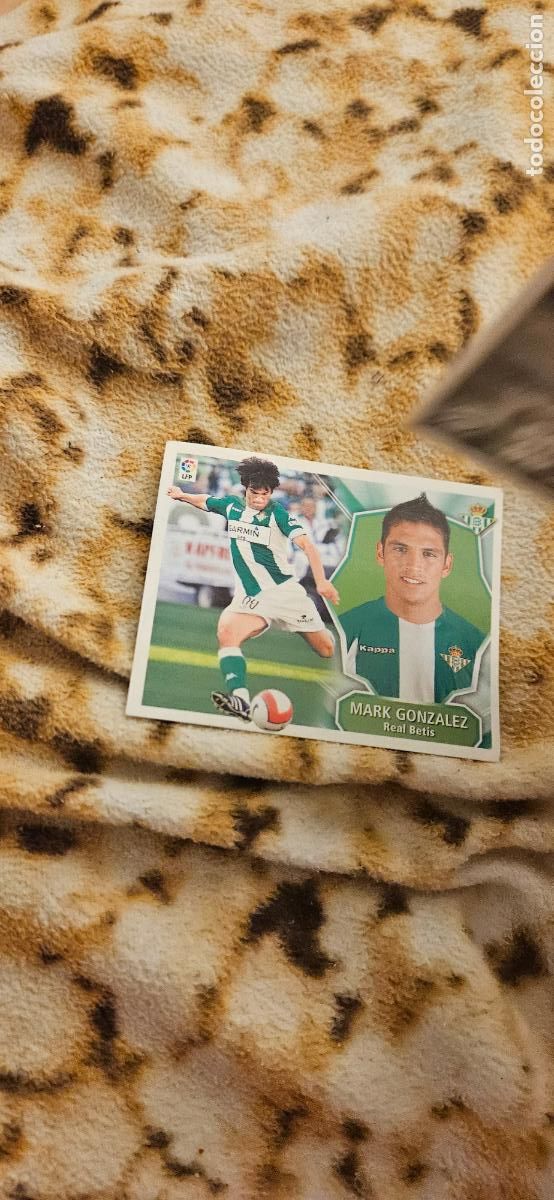 Figurine di Calcio: este mark gonzalez betis 08 09 2008 2009 este sin pegar