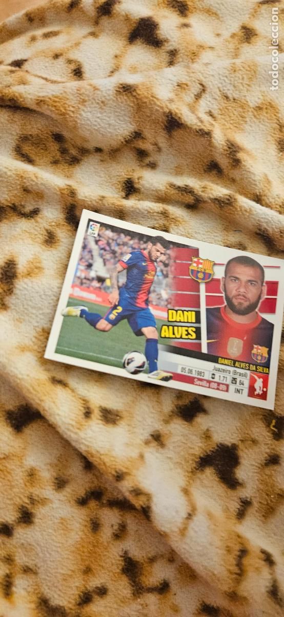 Figurine di Calcio: dani alves barcelona este 2014 2013 13 14 sin pegar