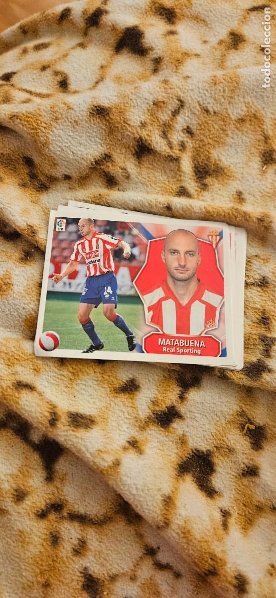 Figurine di Calcio: este matabuena sporting de gijon 08 09 2008 2009 este sin pegar