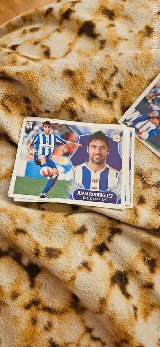 Figurine di Calcio: este juan rodriguez deportivo 08 09 2008 2009 este sin pegar