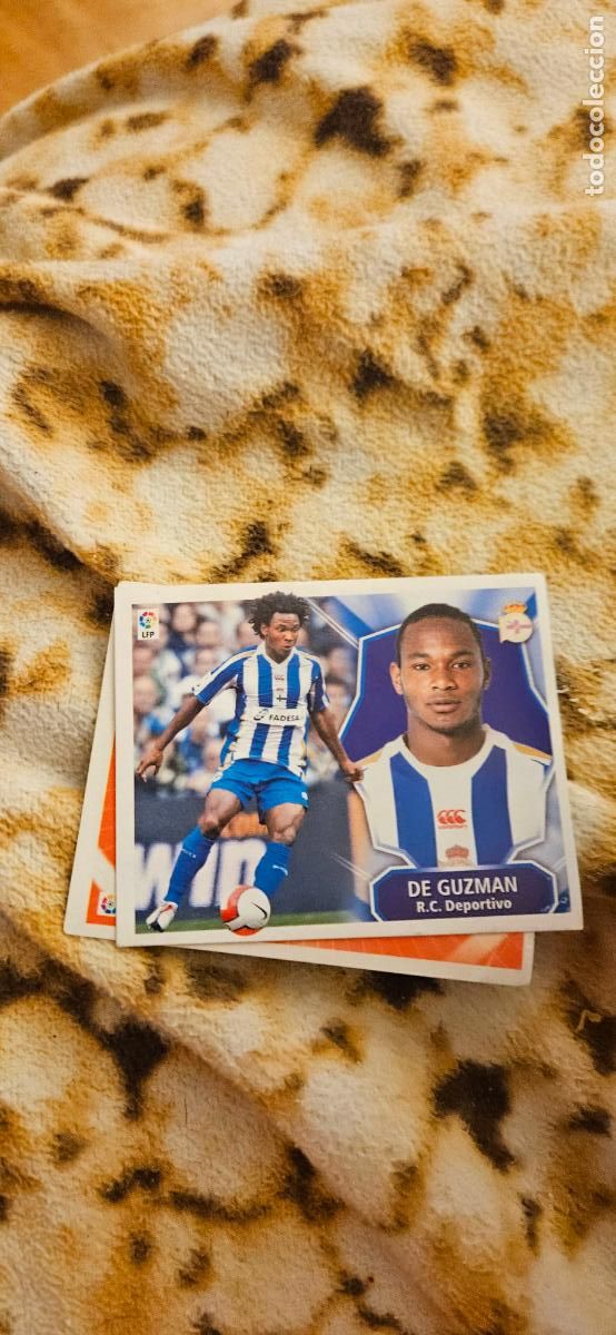 Figurine di Calcio: este de guzman deportivo de la coru&ntilde;a 08 09 2008 2009 este sin pegar