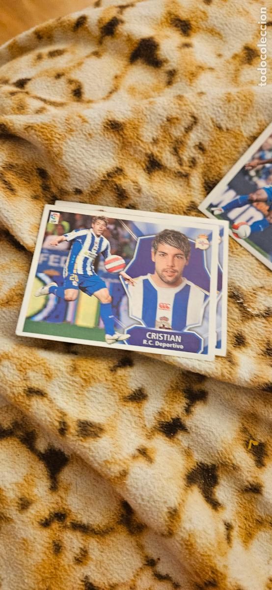 Figurine di Calcio: este cristian deportivo de la coru&ntilde;a 08 09 2008 2009 este sin pegar