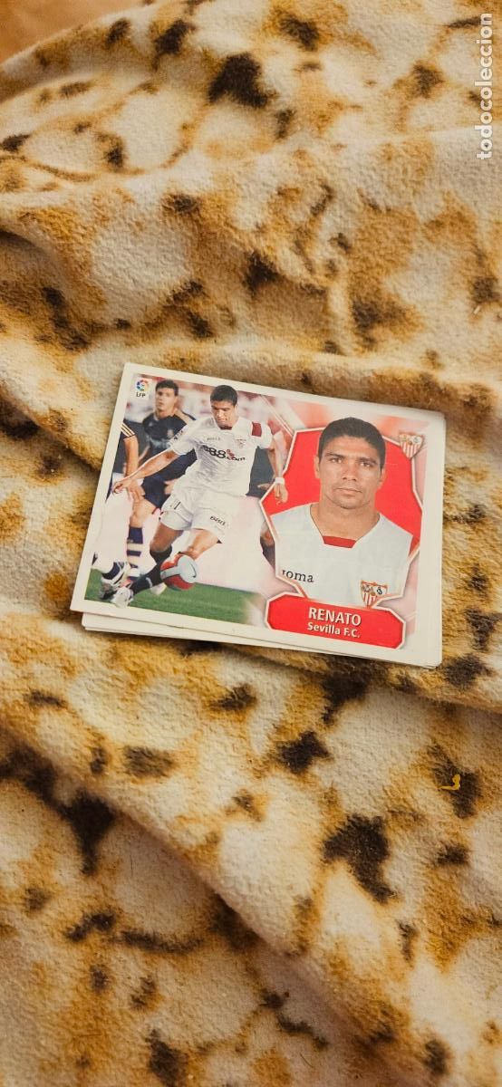 Cromos de f&uacute;tbol: este renato sevilla 08 09 2008 2009 este sin pegar