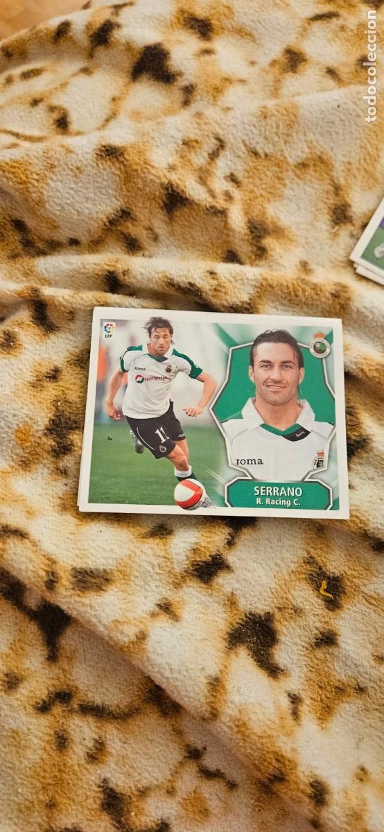 Cromos de f&uacute;tbol: esteserrano racing de santander 08 09 2008 2009 este sin pegar
