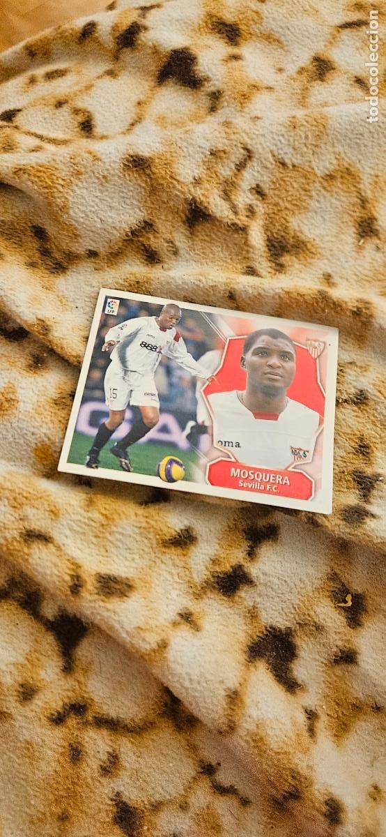Cromos de f&uacute;tbol: estemosquera sevilla 08 09 2008 2009 este sin pegar