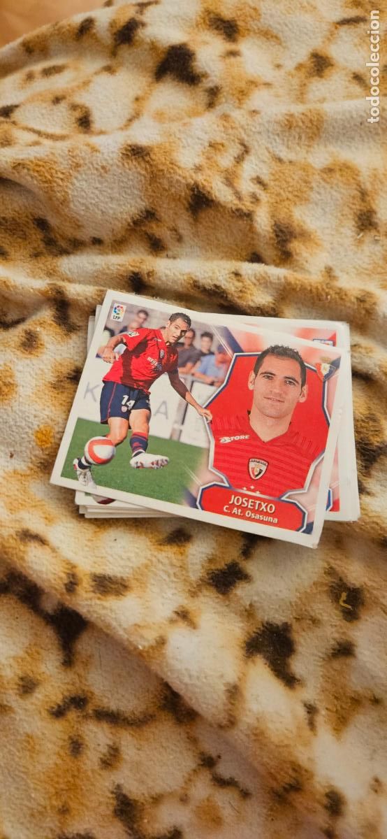 Cromos de f&uacute;tbol: este josetxo osasuna 08 09 2008 2009 este sin pegar