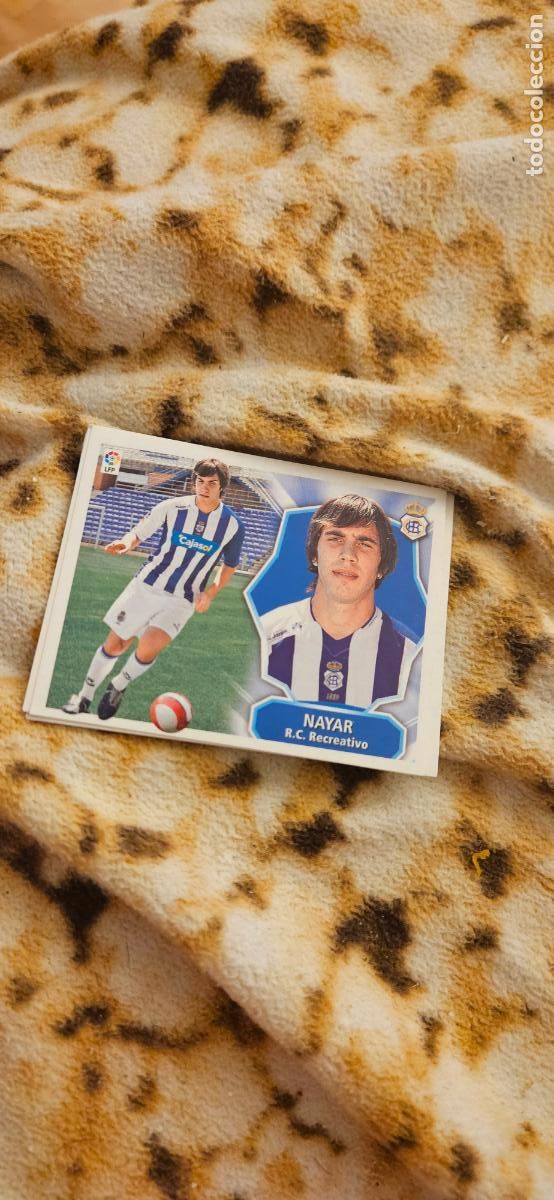 Cromos de f&uacute;tbol: este nayar recreativo de huelva 08 09 2008 2009 este sin pegar