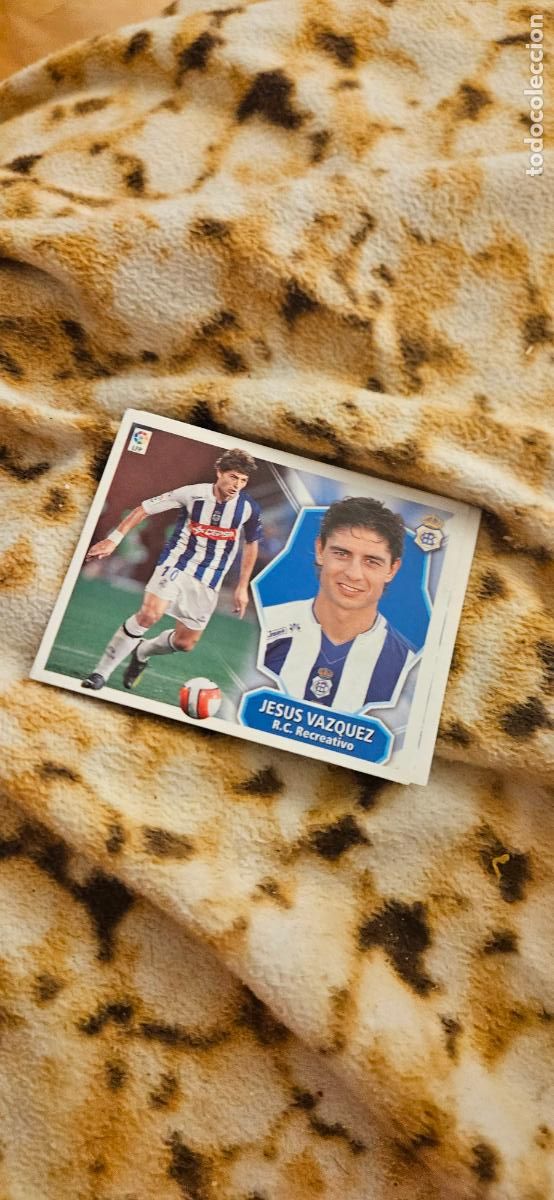 Cromos de f&uacute;tbol: este jesus vazquez recreativo dehuelva 08 09 2008 2009 este sin pegar