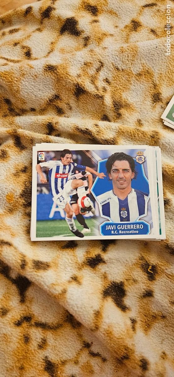 Cromos de f&uacute;tbol: este guerrero recreativo de huelva 08 09 2008 2009 este sin pegar