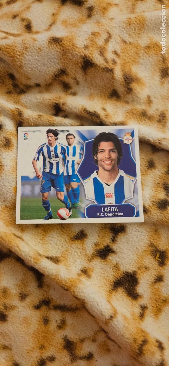 Cromos de f&uacute;tbol: estelafita deportivo de la coru&ntilde;a 08 09 2008 2009 este sin pegar