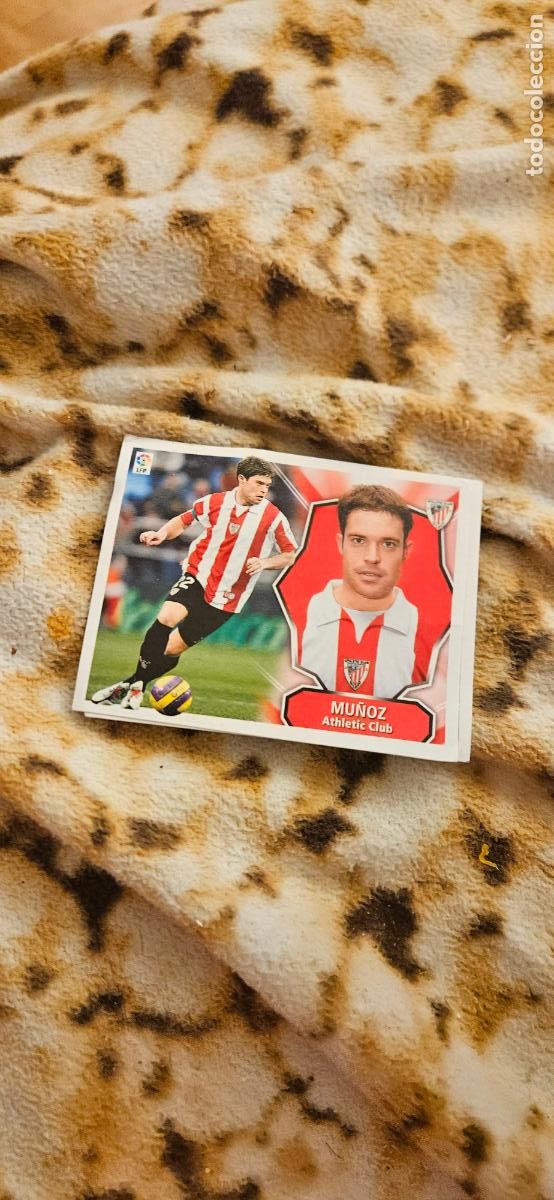 Cromos de f&uacute;tbol: este mu&ntilde;oz athletic de bilbao 08 09 2008 2009 este sin pegar
