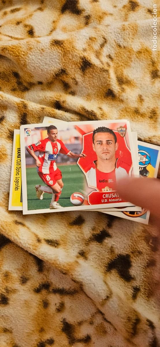Cromos de f&uacute;tbol: este almeria crusat 08 09 2008 2009 este sin pegar