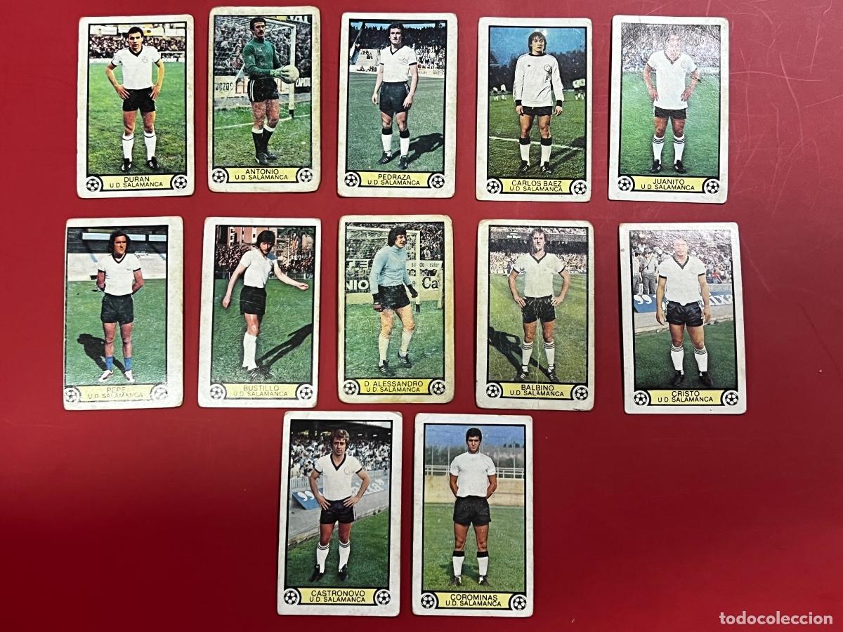 Cromos de f&uacute;tbol: LOTE 12 CROMOS DE F&Uacute;TBOL. LIGA 79-80. U.D.SALAMANCA. EDICIONES ESTE. TODOS DIFERENTES.