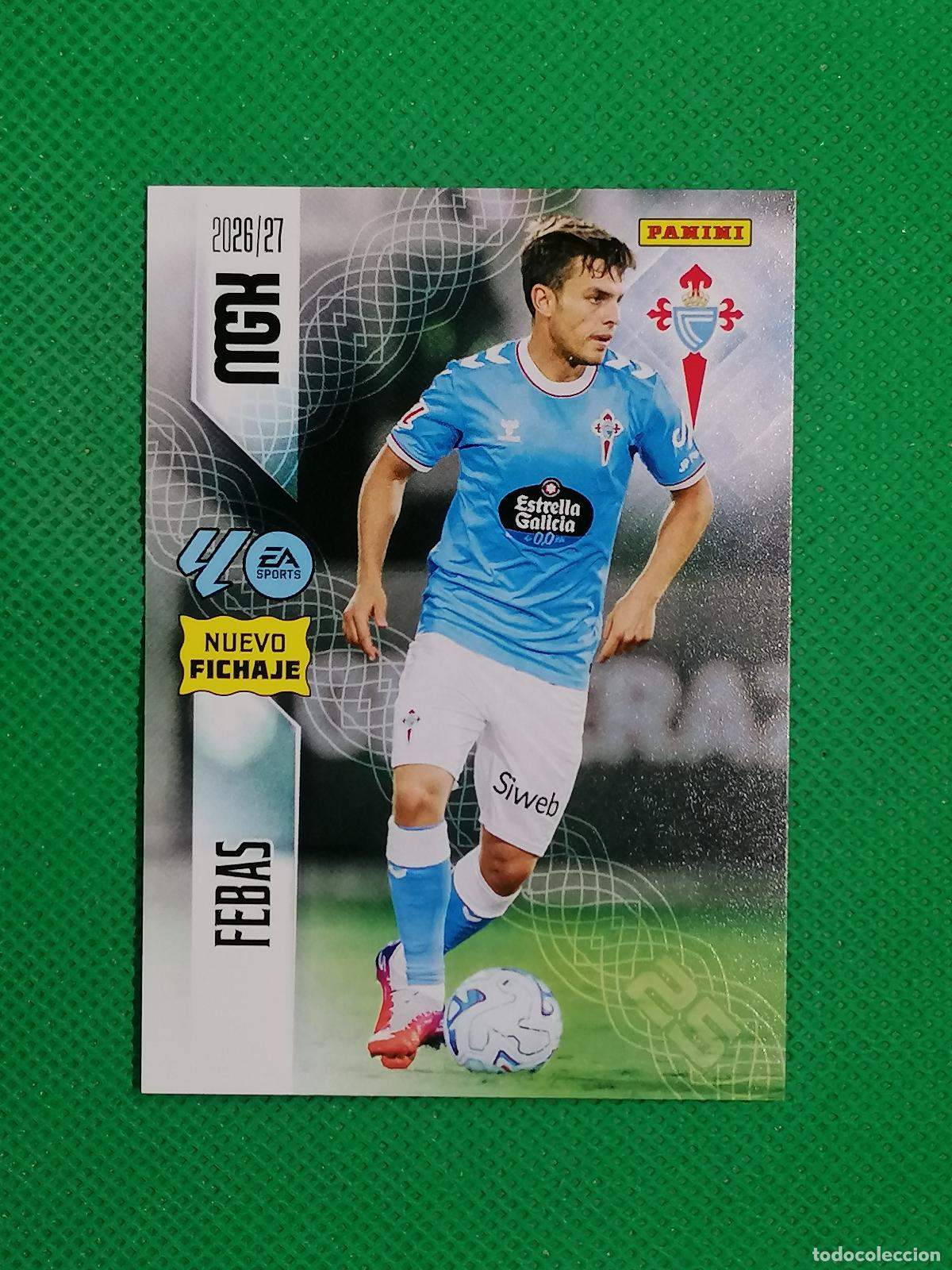 Cromos de f&uacute;tbol: 483 FEBAS CELTA NUEVOS FICHAJES 2&ordm; EDICION ⚽ MEGACRACKS LIGA 2026 2027 26 27 ⚽