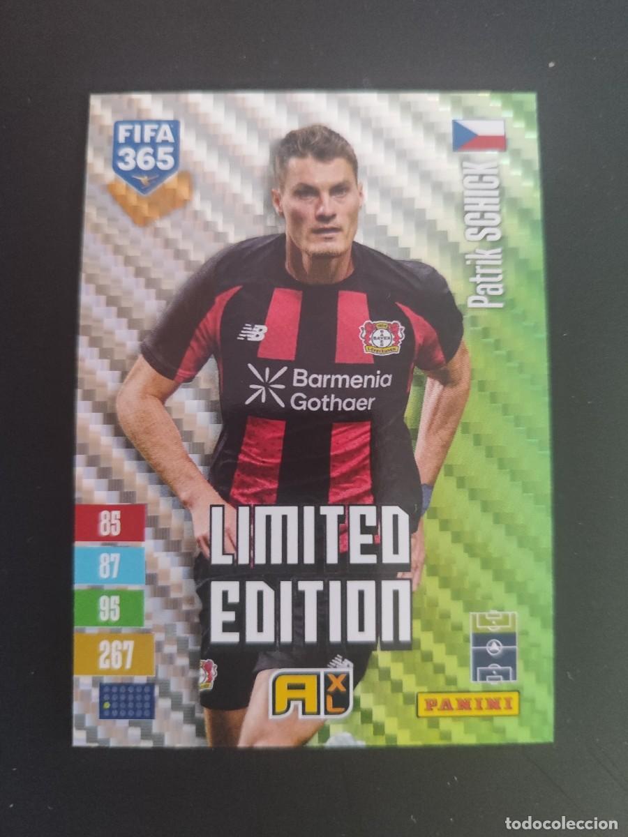 Cromos de f&uacute;tbol: ADRENALYN XL FIFA 365 2027 CARD LIMITED EDITION VERDE SHICK LEVERKUSEN # PANINI