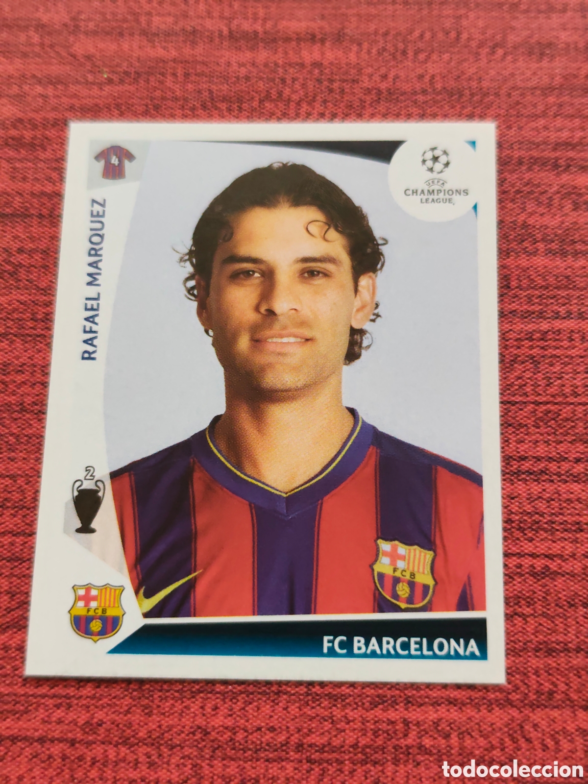 Cromos de f&uacute;tbol: 3,50 M&Aacute;RQUEZ FC BARCELONA UEFA CHAMPIONS LEAGUE 2009 2010 PANINI