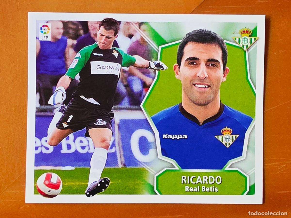 Cromos de f&uacute;tbol: Ricardo Pereira, Real Betis, Panini Ediciones Liga Este 2008 2009 08 09, sin pegar