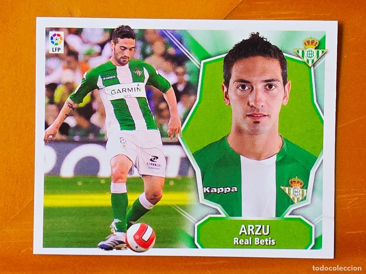 Cromos de f&uacute;tbol: Arzu, Real Betis, Panini Ediciones Liga Este 2008 2009 08 09, sin pegar