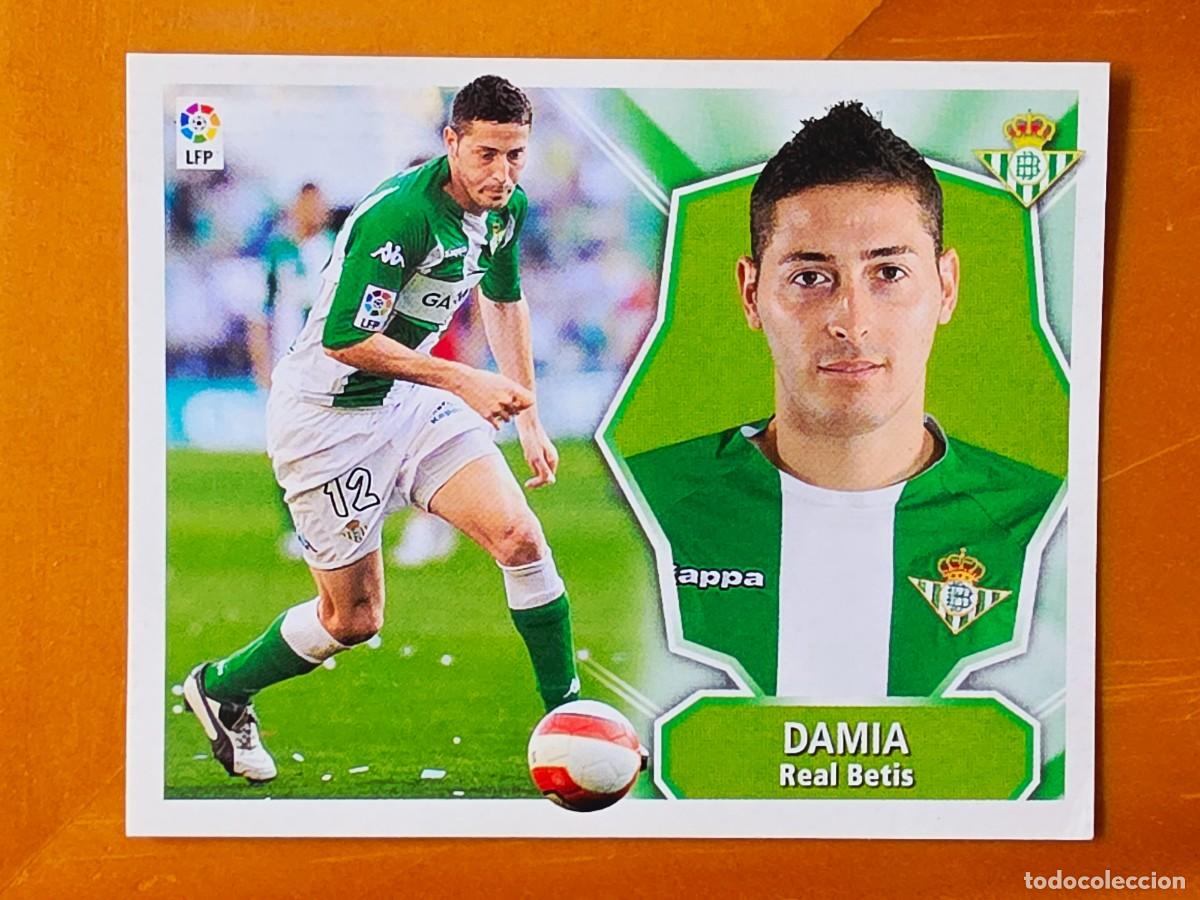 Cromos de f&uacute;tbol: Dami&aacute;, Real Betis, Panini Ediciones Liga Este 2008 2009 08 09, sin pegar