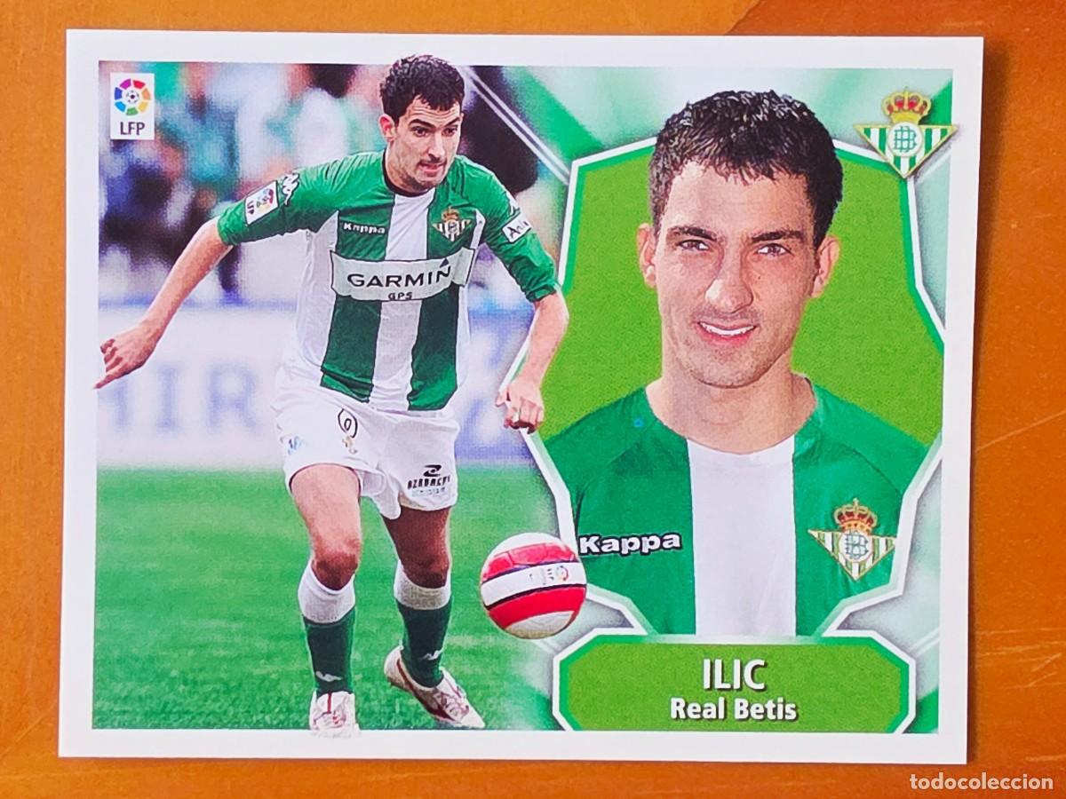 Cromos de f&uacute;tbol: Branko Ilič, Real Betis, Panini Ediciones Liga Este 2008 2009 08 09, sin pegar