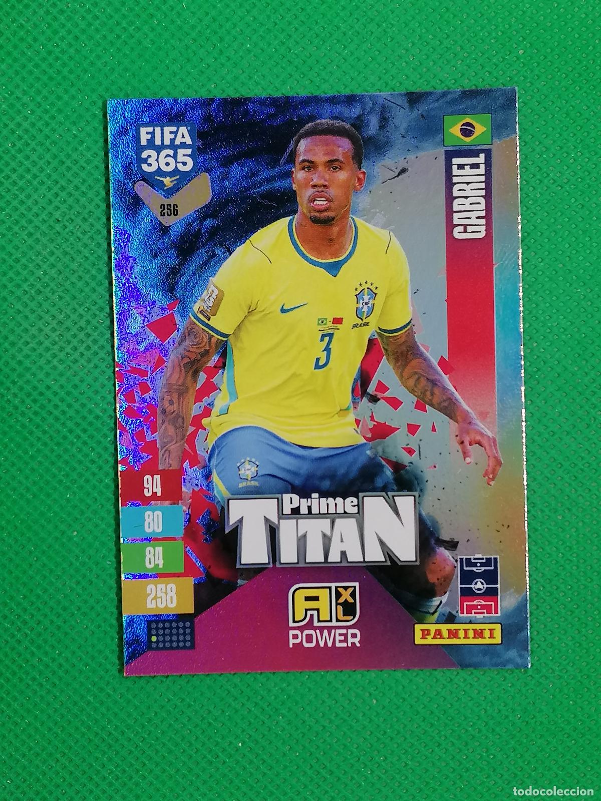 Cromos de f&uacute;tbol: 256 GABRIEL BRASIL TITAN POWER ⚽ PANINI ADRENALYN XL FIFA 365 26 27 2026 2027 ⚽