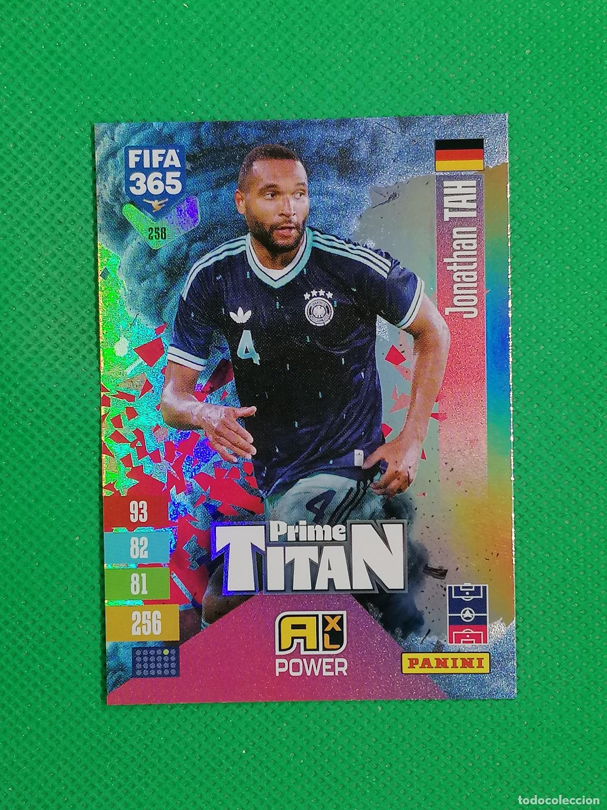 Cromos de f&uacute;tbol: 258 JONATHAN TAH ALEMANIA TITAN POWER ⚽ PANINI ADRENALYN XL FIFA 365 26 27 2026 2027 ⚽