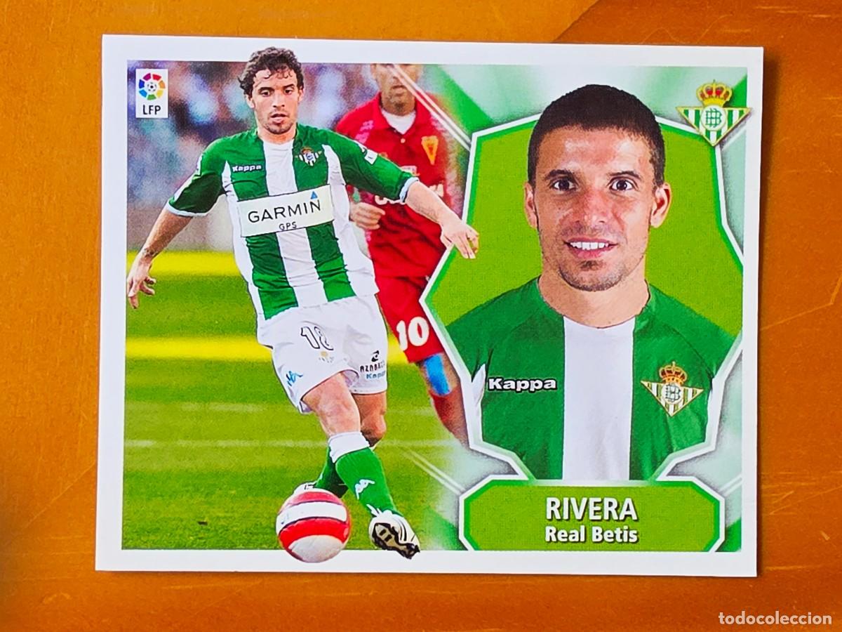Cromos de f&uacute;tbol: Alberto Rivera, Real Betis, Panini Ediciones Liga Este 2008 2009 08 09, sin pegar
