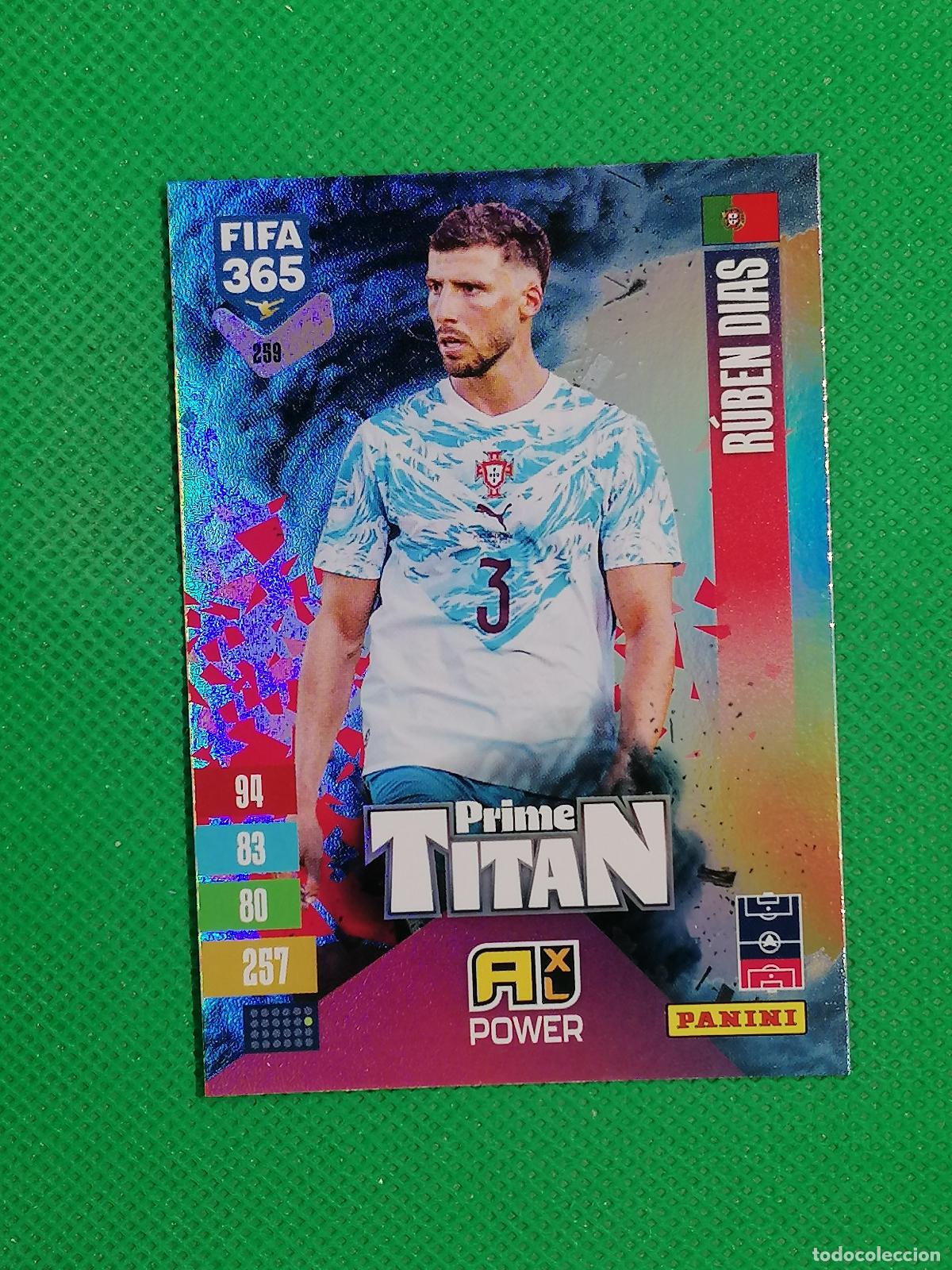 Cromos de f&uacute;tbol: 259 RUBEN DIAZ PORTUGAL TITAN POWER ⚽ PANINI ADRENALYN XL FIFA 365 26 27 2026 2027 ⚽