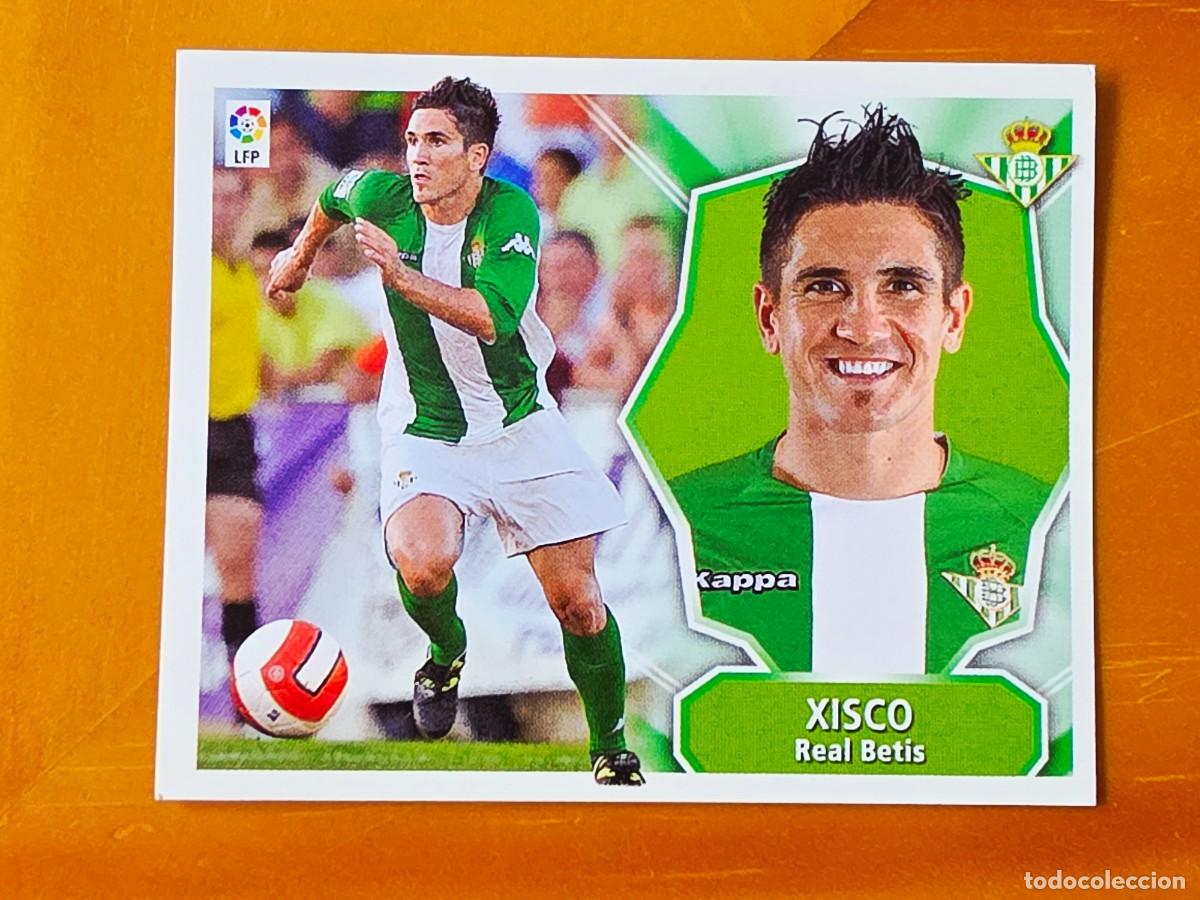 Cromos de f&uacute;tbol: Xisco Mu&ntilde;oz, Real Betis, Panini Ediciones Liga Este 2008 2009 08 09, sin pegar