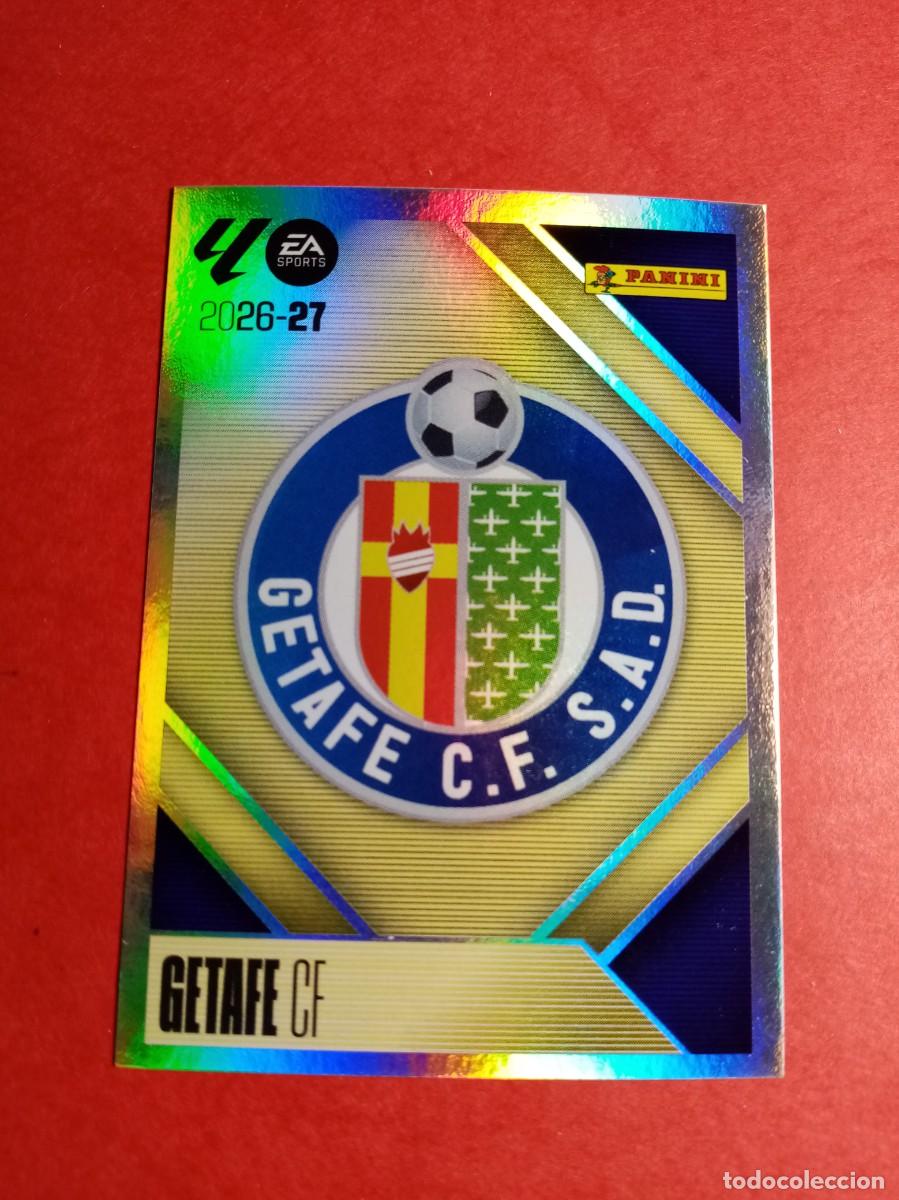Cromos de f&uacute;tbol: N&ordm; 1 ESCUDO, GETAFE CF, LIGA ESTE 2026 2027 26 27 PANINI