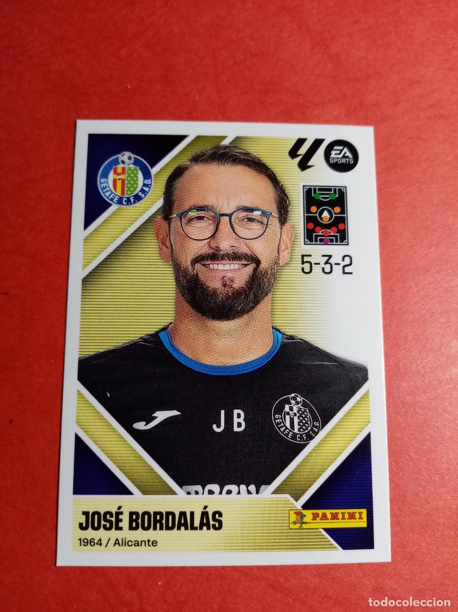 Cromos de f&uacute;tbol: N&ordm; 2 JOSE BORDALAS, ENTRENADOR , GETAFE CF, LIGA ESTE 2026 2027 26 27 PANINI