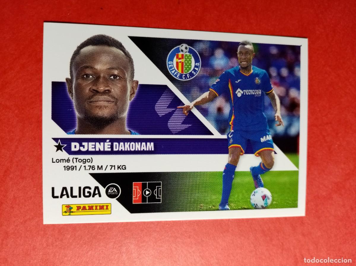 Cromos de f&uacute;tbol: N&ordm; 6 DJENE DAKONAM, GETAFE CF, LIGA ESTE 2026 2027 26 27 PANINI