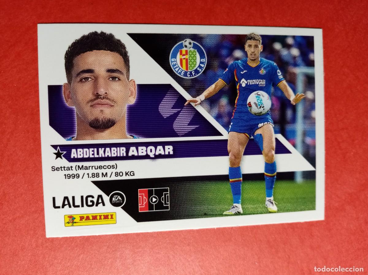 Cromos de f&uacute;tbol: N&ordm; 8 ABDELKABIR ABQAR, GETAFE CF, LIGA ESTE 2026 2027 26 27 PANINI