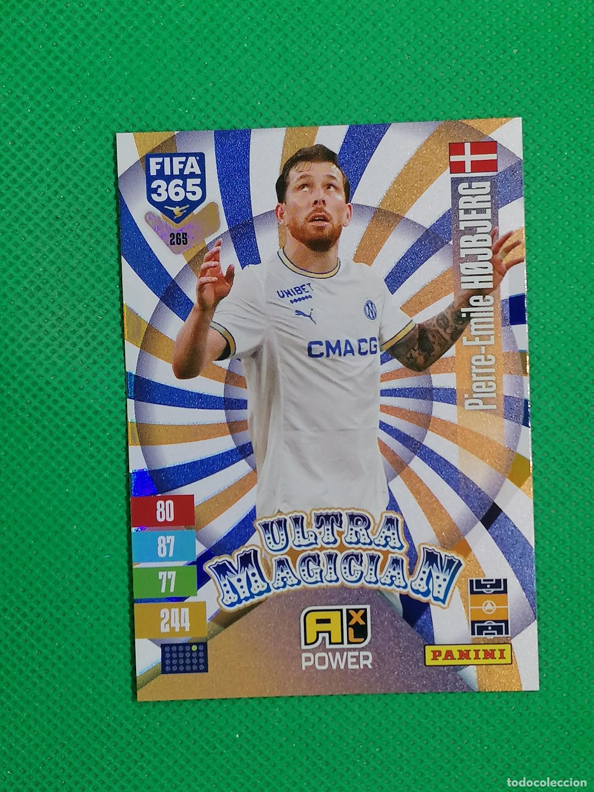 Cromos de f&uacute;tbol: 265 EMILE HOJBERG MARSELLA ULTRA MAGICIAN POWER ⚽ PANINI ADRENALYN XL FIFA 365 26 27 2026 2027 ⚽