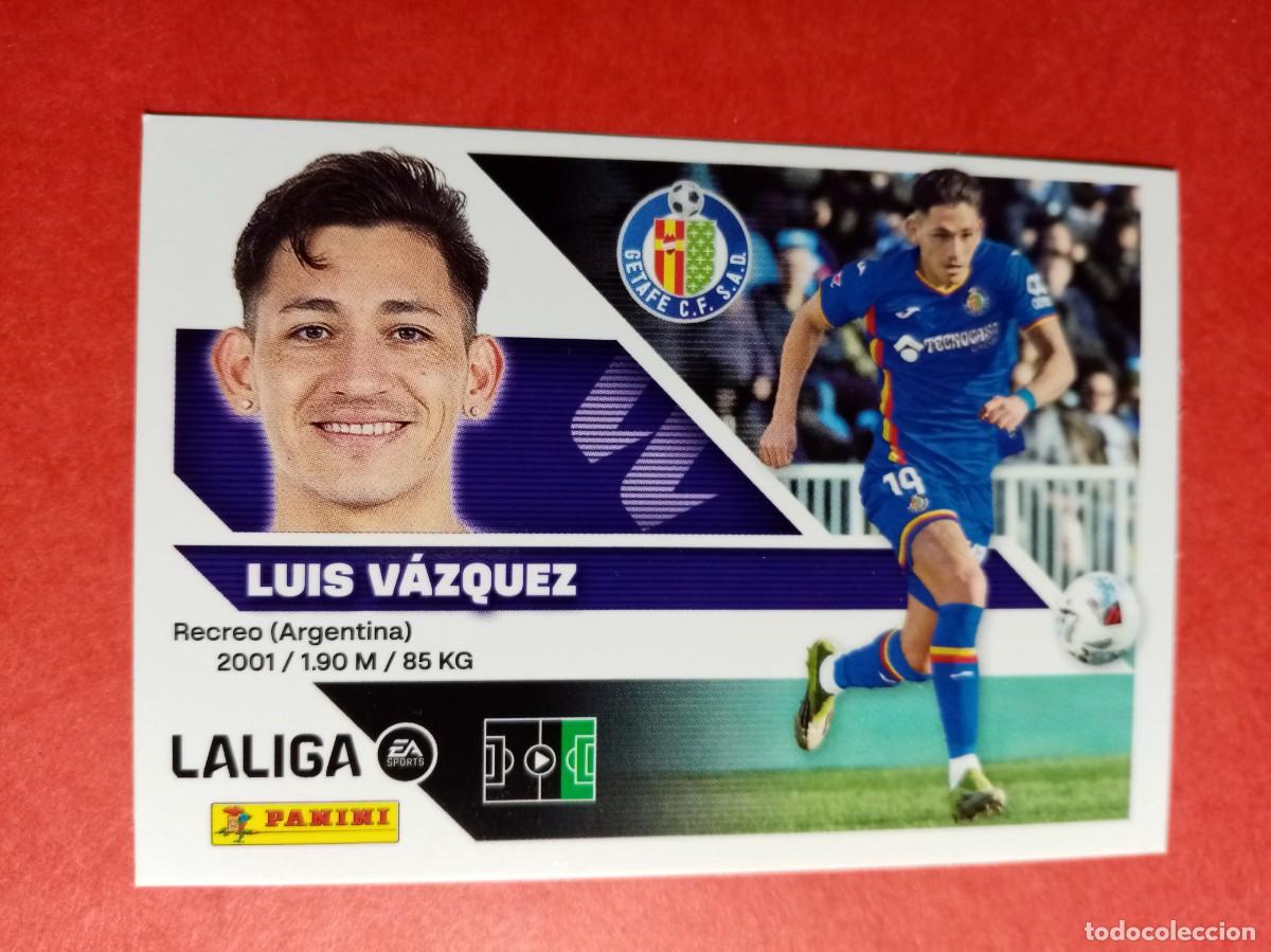 Cromos de f&uacute;tbol: N&ordm; 19 LUIS VAZQUEZ, GETAFE CF, LIGA ESTE 2026 2027 26 27 PANINI