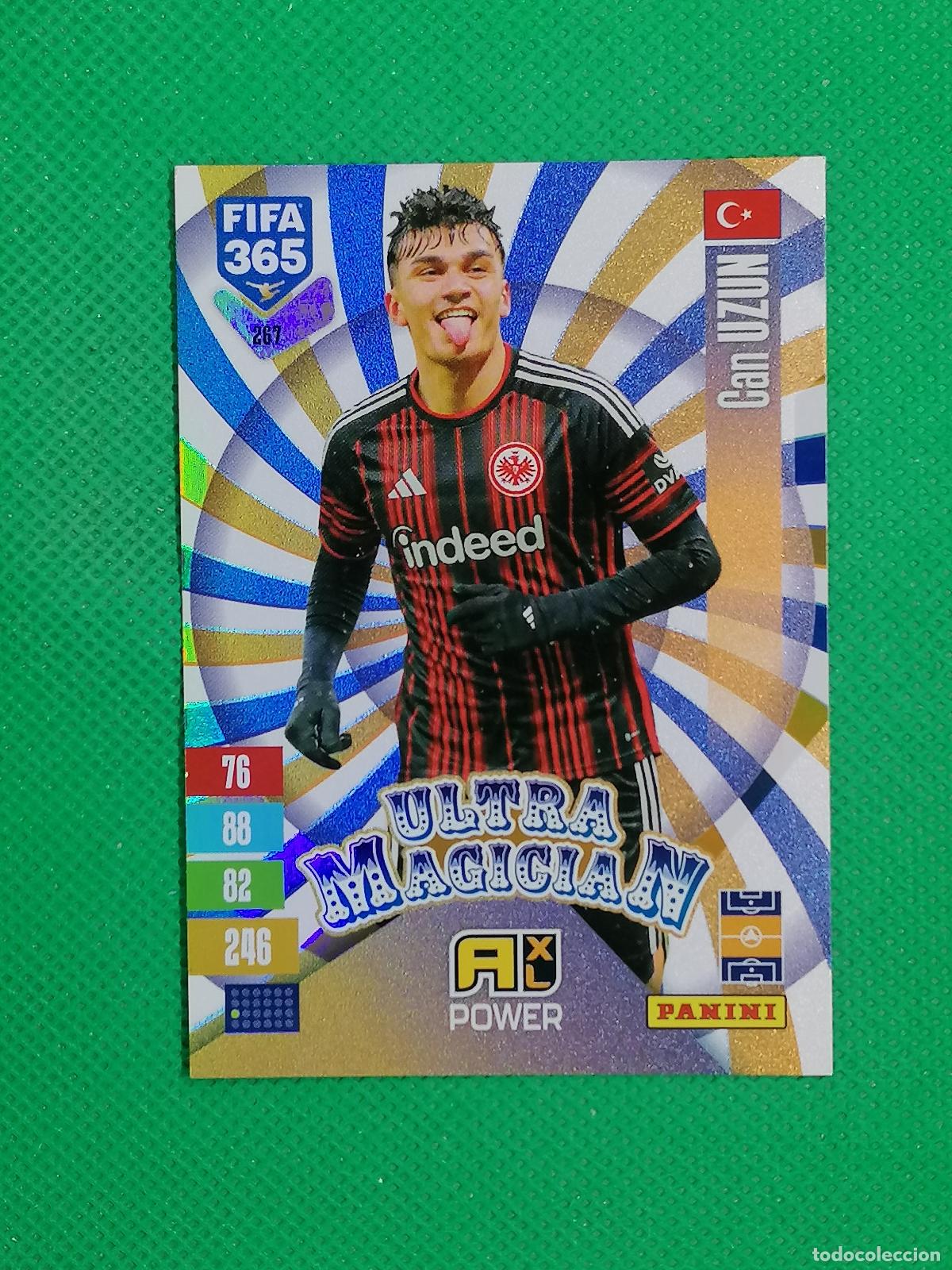 Cromos de f&uacute;tbol: 267 CAN UZUN EINTRACHT ULTRA MAGICIAN POWER ⚽ PANINI ADRENALYN XL FIFA 365 26 27 2026 2027 ⚽