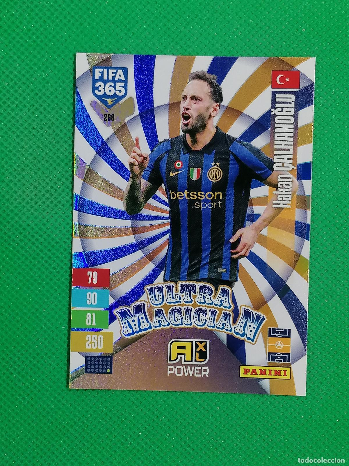 Cromos de f&uacute;tbol: 268 CALHANOGLU INTER MILAN ULTRA MAGICIAN POWER ⚽ PANINI ADRENALYN XL FIFA 365 26 27 2026 2027 ⚽