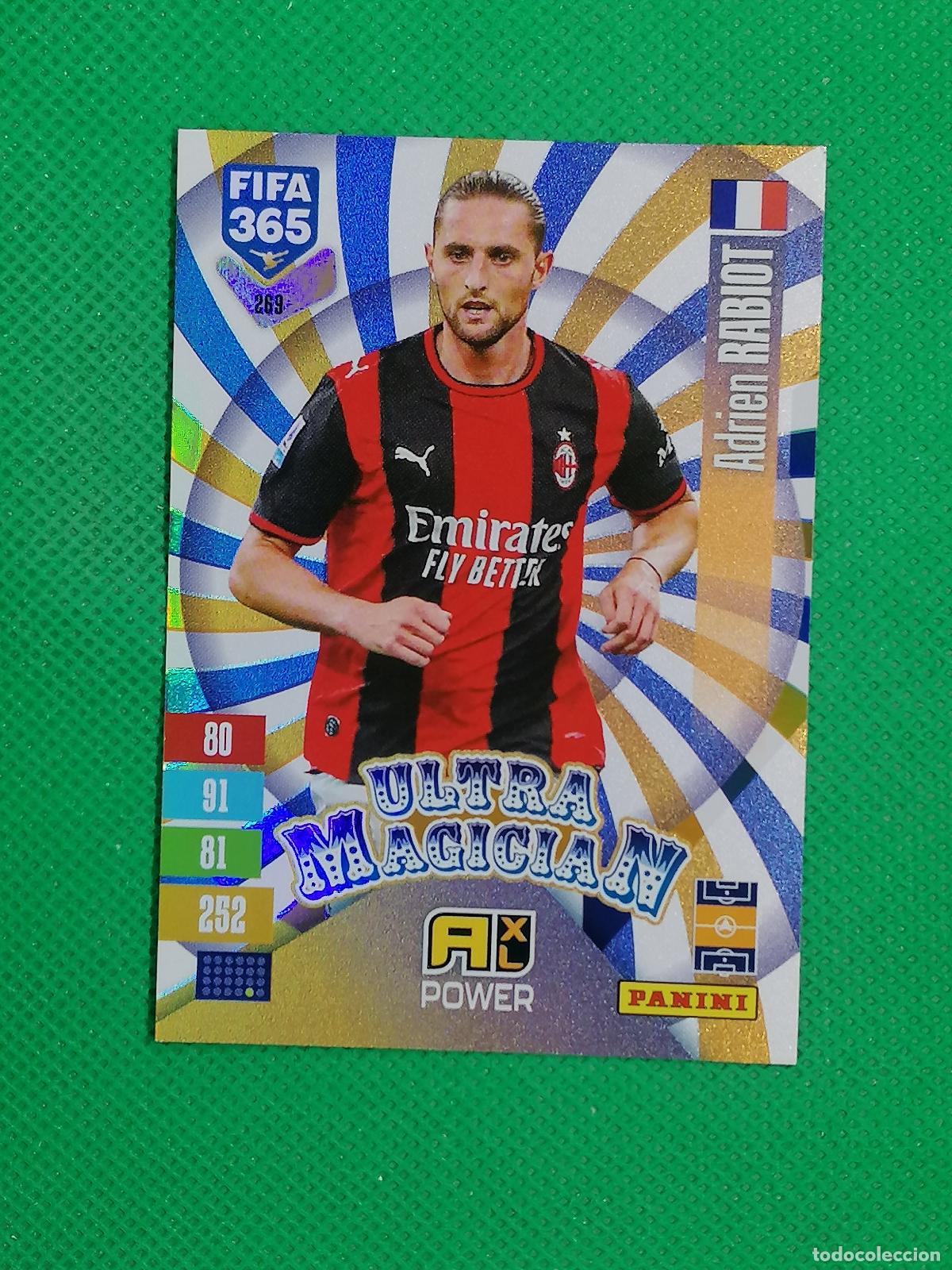 Cromos de f&uacute;tbol: 269 ADRIEN RABIOT MILAN ULTRA MAGICIAN POWER ⚽ PANINI ADRENALYN XL FIFA 365 26 27 2026 2027 ⚽