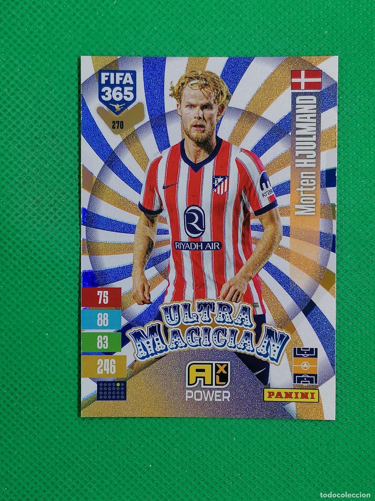 Cromos de f&uacute;tbol: 270 MORTEN HJUKMAND ATLETICO MADRID ULTRA MAGICIAN POWER ⚽ ADRENALYN XL FIFA 365 26 27 2026 2027 ⚽