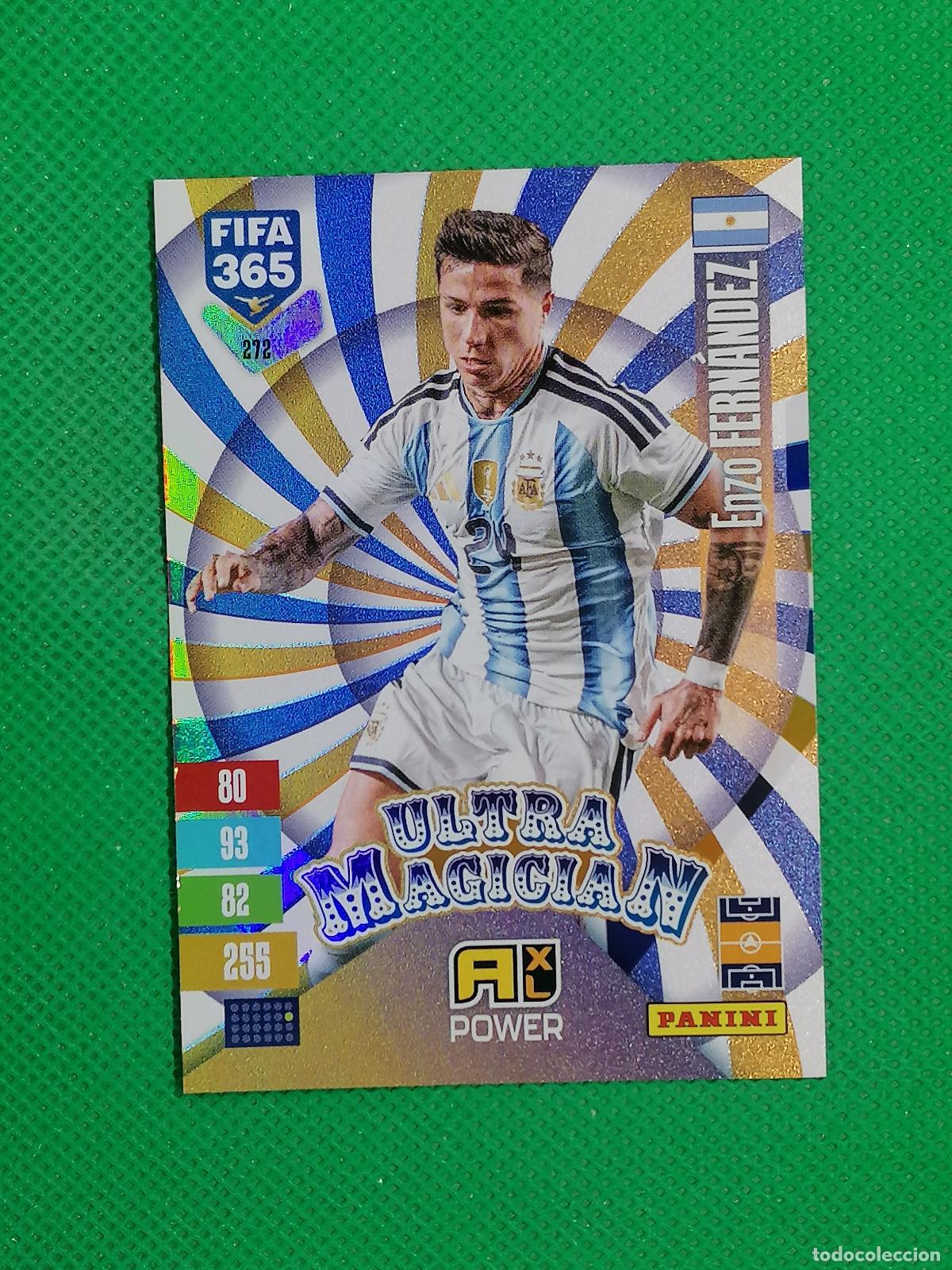Cromos de f&uacute;tbol: 272 ENZO FERNANDEZ ARGENTINA ULTRA MAGICIAN POWER ⚽ PANINI ADRENALYN XL FIFA 365 26 27 2026 2027 ⚽