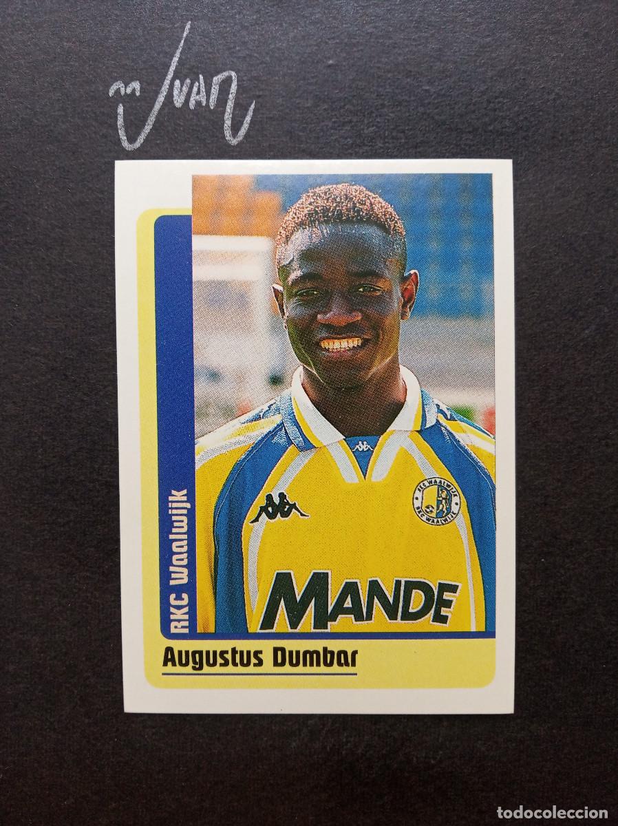Cromos de f&uacute;tbol: N&ordm; 351 AUGUSTUS DUMBAR WAALWIJK LIBERIA⚽ PANINI &reg; VOETBAL EREDIVISIE 1998 1999 98 99 SIN PEGAR NUNCA