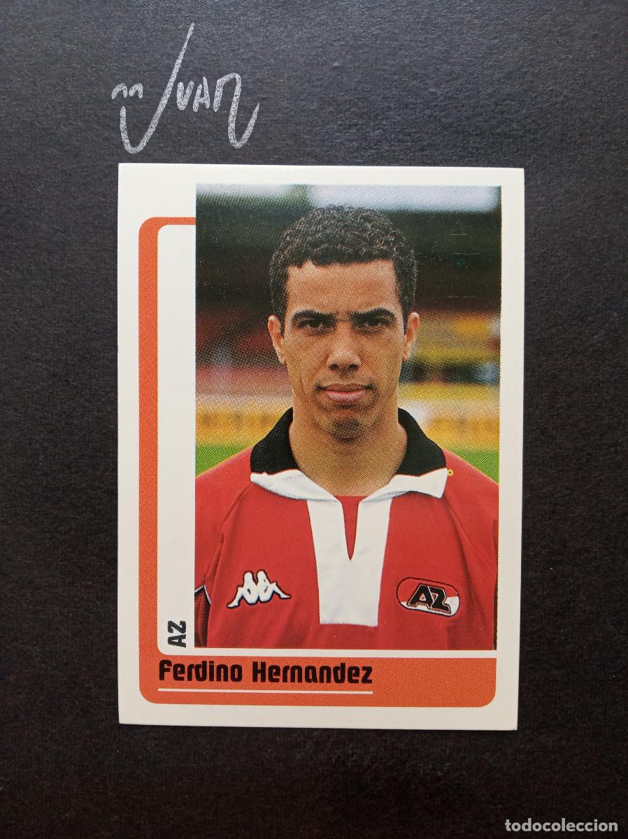 Cromos de f&uacute;tbol: N&ordm; 367 FERNDINO HERNANDEZ AZ ALKMAAR ⚽ PANINI &reg; VOETBAL EREDIVISIE 1998 1999 98 99 SIN PEGAR NUNCA