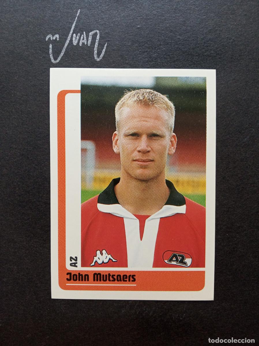 Cromos de f&uacute;tbol: N&ordm; 368 JOHN MUTSAERS AZ ALKMAAR ⚽ PANINI &reg; VOETBAL EREDIVISIE 1998 1999 98 99 SIN PEGAR NUNCA
