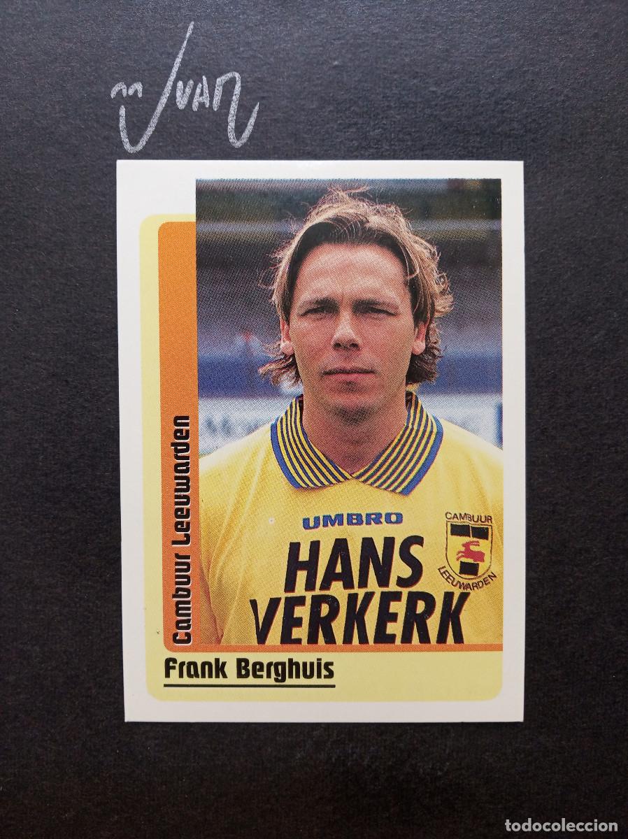 Cromos de f&uacute;tbol: N&ordm; 385 BERGHUIS CAMBUUR LEEUWARDEN ⚽ PANINI &reg; VOETBAL EREDIVISIE 1998 1999 98 99 SIN PEGAR NUNCA