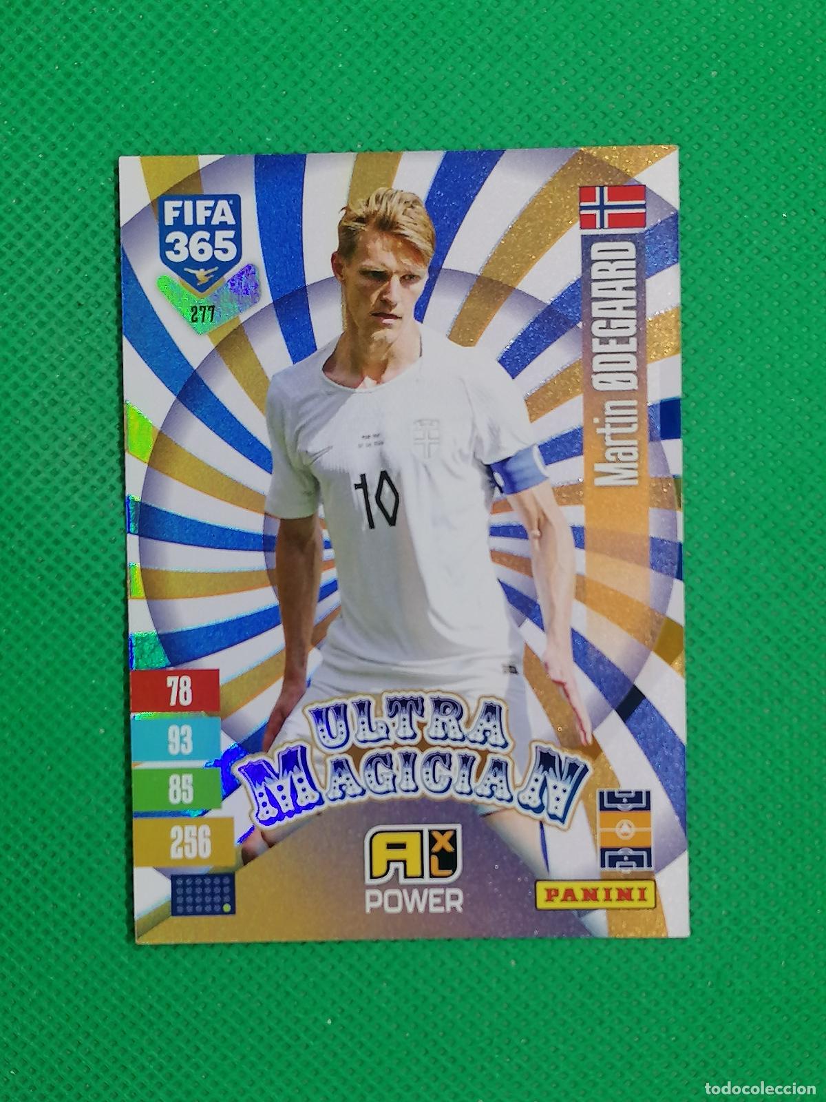 Cromos de f&uacute;tbol: 277 MARTIN ODEGAARD NORUEGA ULTRA MAGICIAN POWER ⚽ PANINI ADRENALYN XL FIFA 365 26 27 2026 2027 ⚽