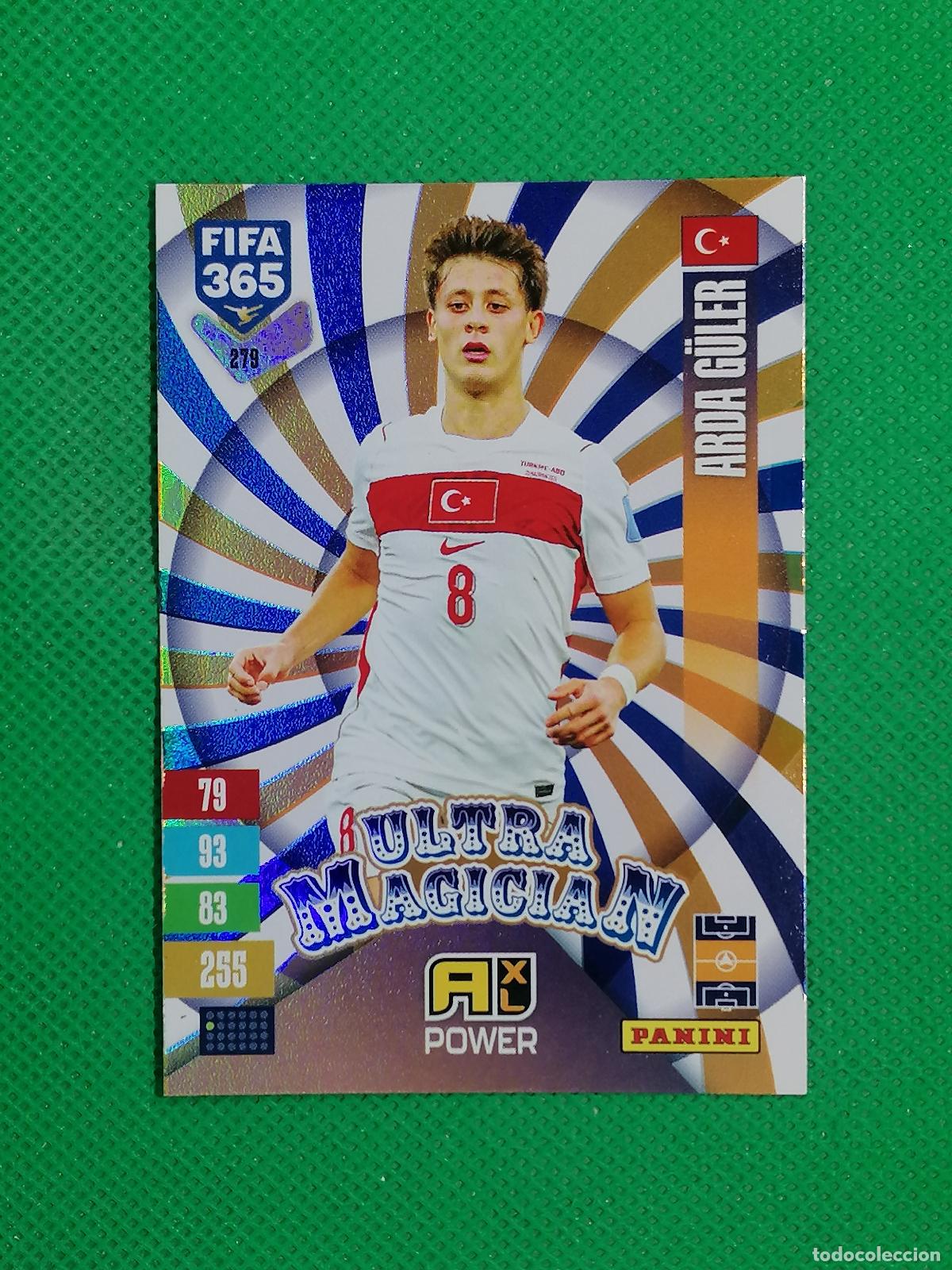 Cromos de f&uacute;tbol: 279 ARDA GULER TURQUIA ULTRA MAGICIAN POWER ⚽ PANINI ADRENALYN XL FIFA 365 26 27 2026 2027 ⚽