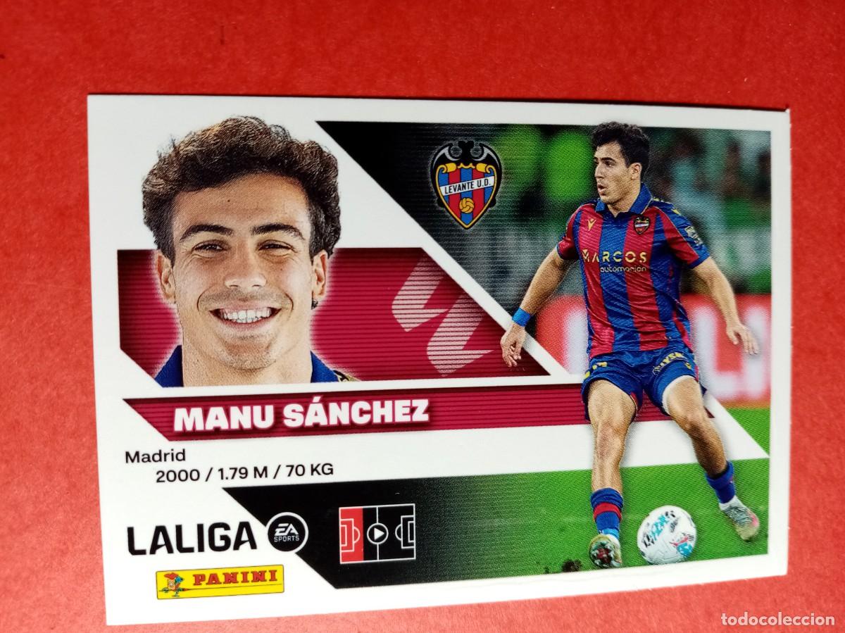 Cromos de f&uacute;tbol: N&ordm; 9 MANU SANCHEZ, LEVANTE UD, LIGA ESTE 2026 2027 26 27 PANINI